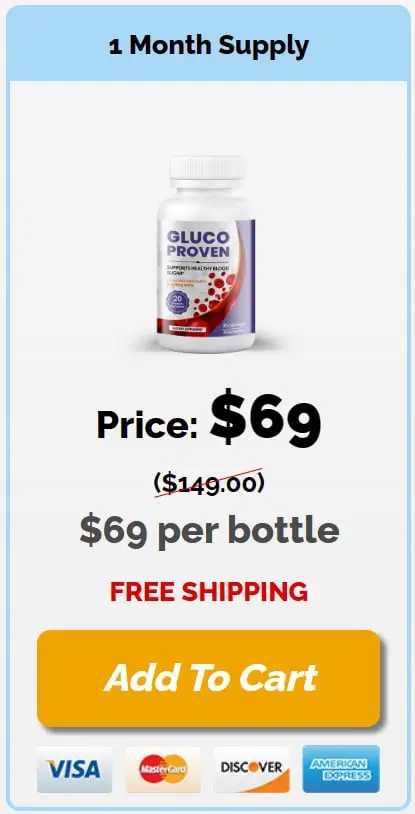 Buy GlucoProven 1 Bottles Price